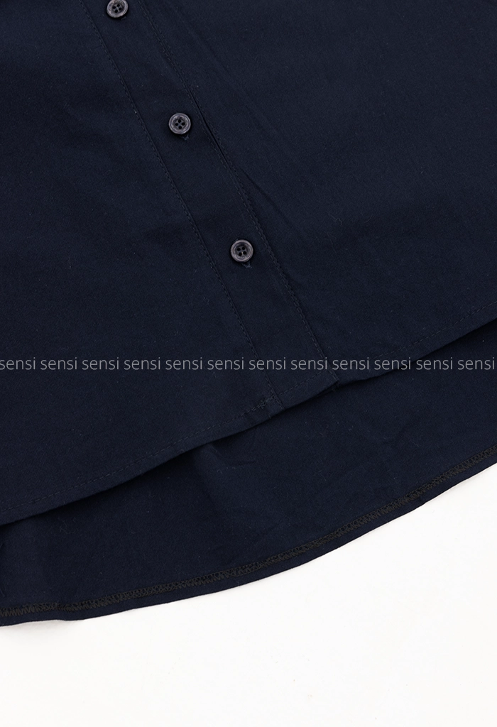 شومیز لینن جیب نما کد1005359